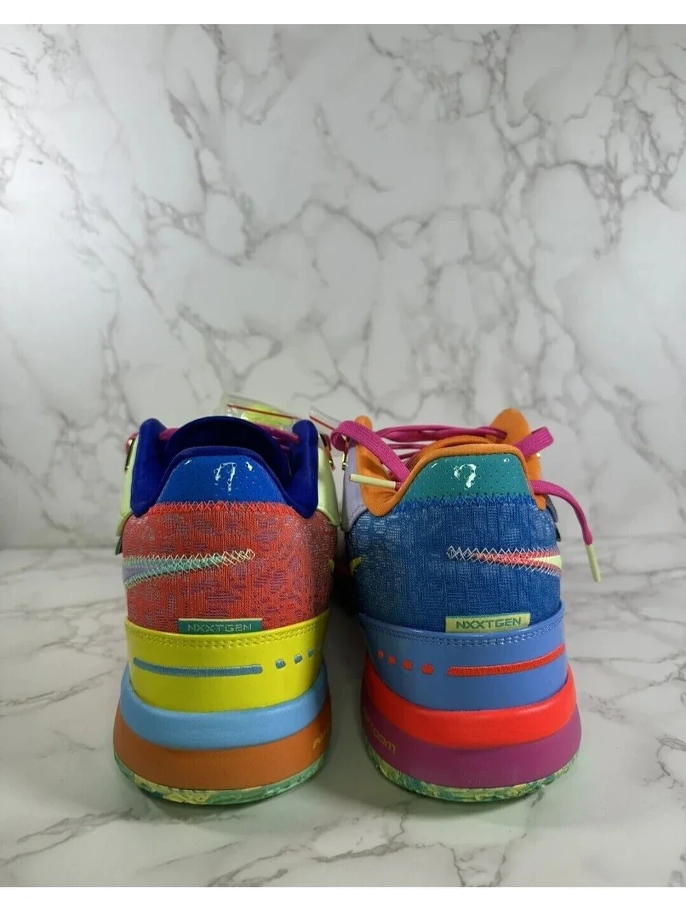 Nike Zoom LeBron NXXT Gen AMPD IPS Violet Barely Volt FZ7885-500 Size 13 New